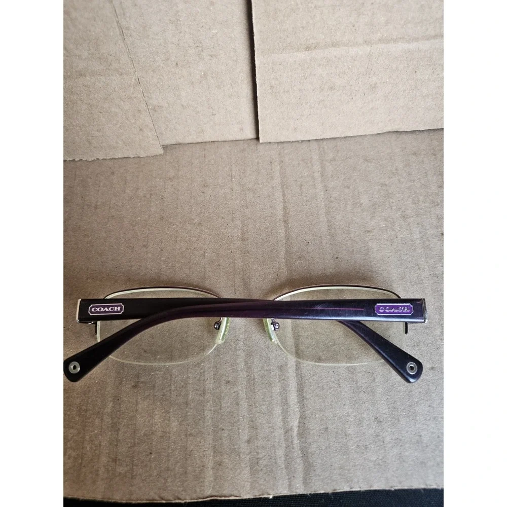 Coach HC 5004 Bettie Eyeglasses Purple 53-16-135 Women's Frames Only Used